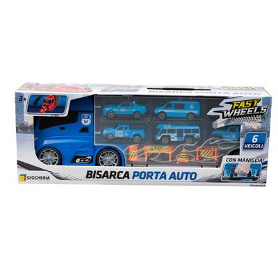 FAST WHEELS - Bisarca Piccola con Maniglia 3 Modelli