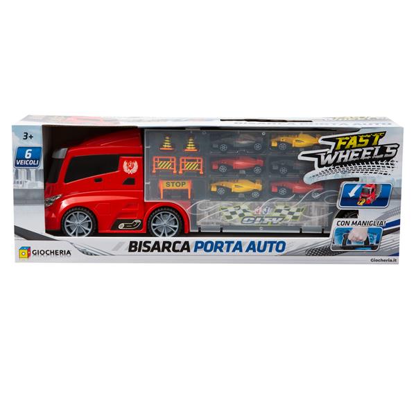 FAST WHEELS - Bisarca Media con Maniglia Veicoli e Accessori 2 M