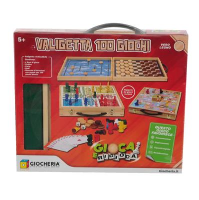 GIOCA e RIGIOCA - 100 Giochi Riuniti in Legno