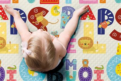 GIO' BABY - Tappetone Mille Giochi 180x150 spessore cm.1,5