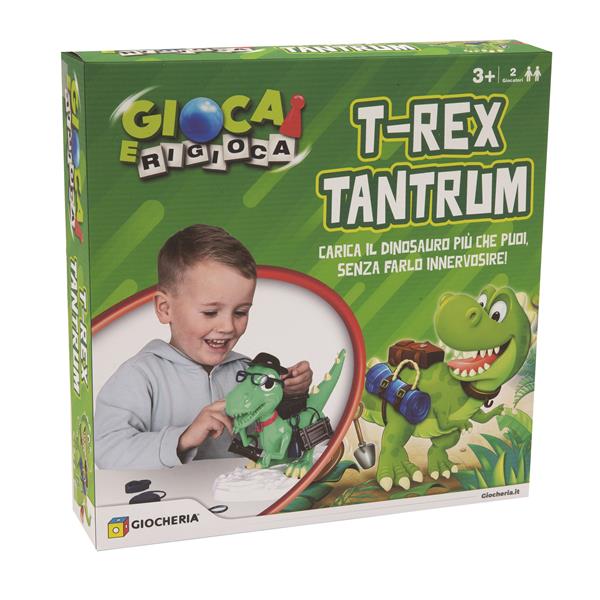 GIOCA e RIGIOCA - Dino Salterino T-REX TANTRUM