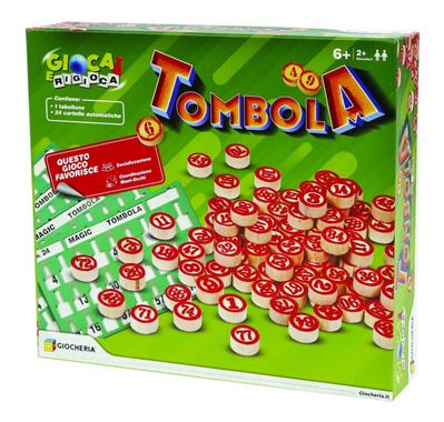GIOCA e RIGIOCA - TOMBOLA 24 Cartelle con FINESTRELLA