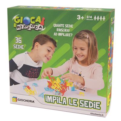 GIOCA e RIGIOCA - Impila le Sedie