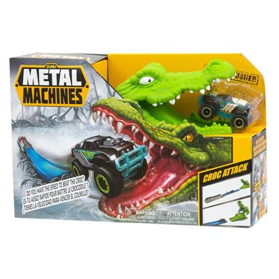 ZURU - METAL MACHINES Pista Coccodrillo 1 Auto Die Cast Inclusa