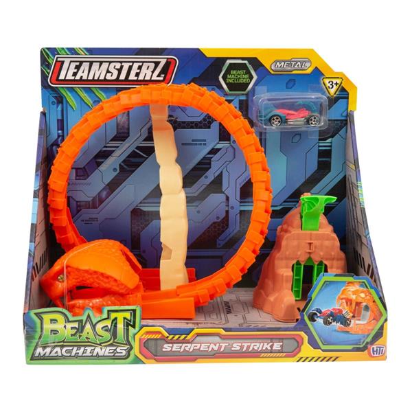 TEAMSTERZ - Lanciatore Serpente con 1 Auto