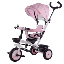 GIO' BABY - Triciclo Rosa Fronte Mamma