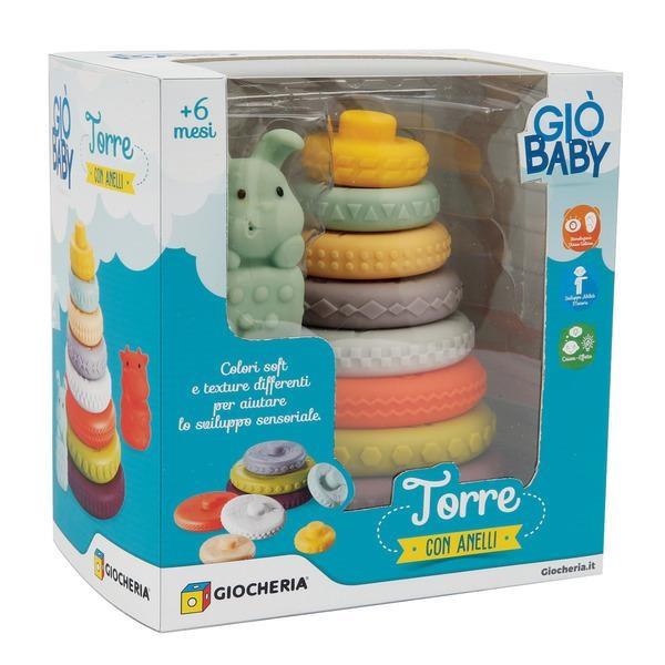 GIO' BABY - Torre Anelli in Plastica