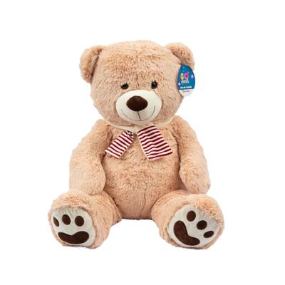 GIO' PLUSH - Orso Toby con Sciarpa 60 cm da seduto