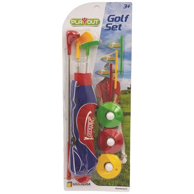 PLAY OUT - Golf Set in blister con sacca SET 3 mazze