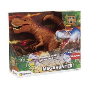 PARK&FARM - MEGAHUNTER 34 cm, 2 modelli, con funzione di movimen