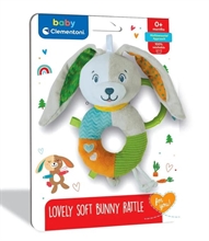 Morbido Coniglietto Sonaglino Baby Clementoni