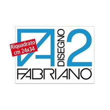 ALBUM F2 10fg 24X33 LISCIO RIQUADRATO Fabriano