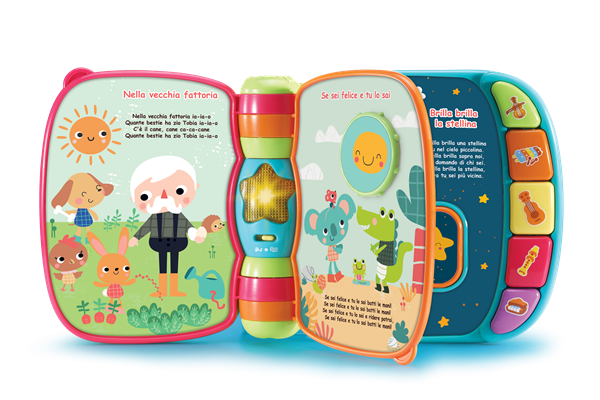 Il mio primo libro interattivo -Le mie tenere canzoncine Vtech