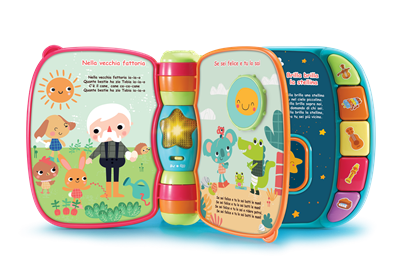 Il mio primo libro interattivo -Le mie tenere canzoncine Vtech