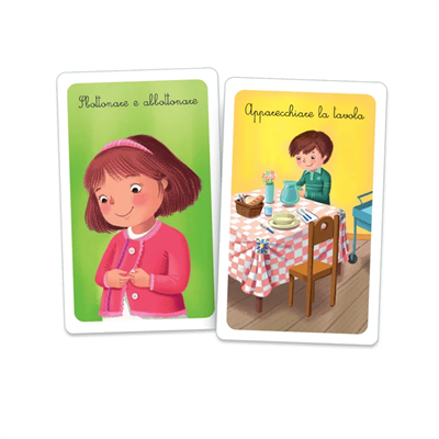 SAPIENTINO MONTESSORI CARTE AIUTAMI A FARE DA SOLO.