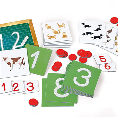 MONTESSORI - NUMERI TATTILI-