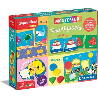 MONTESSORI BABY - PRIMI GIOCHI.