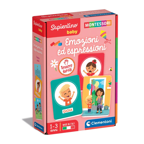 SAP BABY MONTESSORI - CARD EMOZIONI ED E.