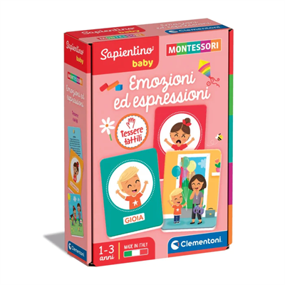 SAP BABY MONTESSORI - CARD EMOZIONI ED E.