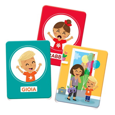 SAP BABY MONTESSORI - CARD EMOZIONI ED E.