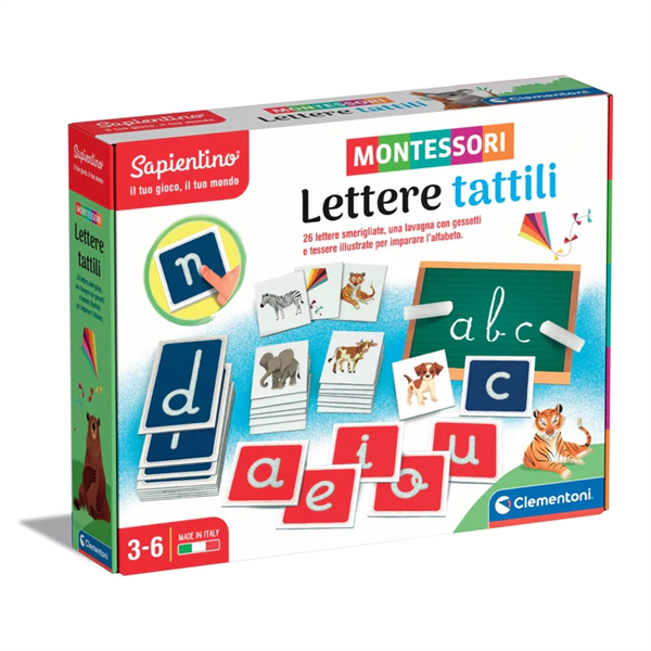 SAPIENTINO MONTESSORI - LETTERE TATTILI.