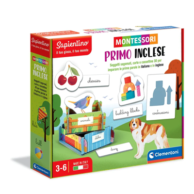 SAPIENTINO MONTESSORI PRIMO INGLESE NEW.