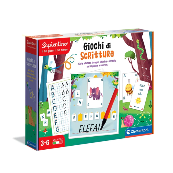 SAPIENTINO GIOCHI DI SCRITTURA.
