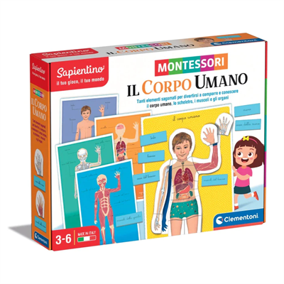 MONTESSORI - CORPO UMANO-