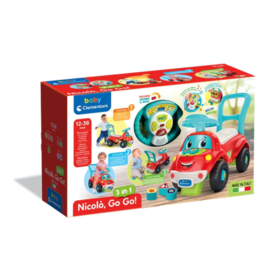 Nicolò Go Go 3 in 1 Baby Clementoni