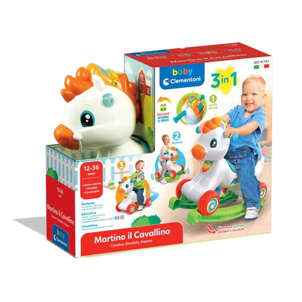 Martino il Cavallino Baby Clementoni