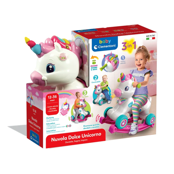 Nuvola Dolce Unicorno Baby Clementoni