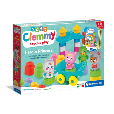 BABY CLEMMY HERO & PRINCESS PLAYSET.