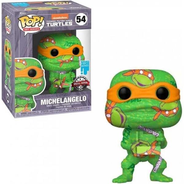 FUNKO POP ARTIST TURTLES MICHELANGELO 54