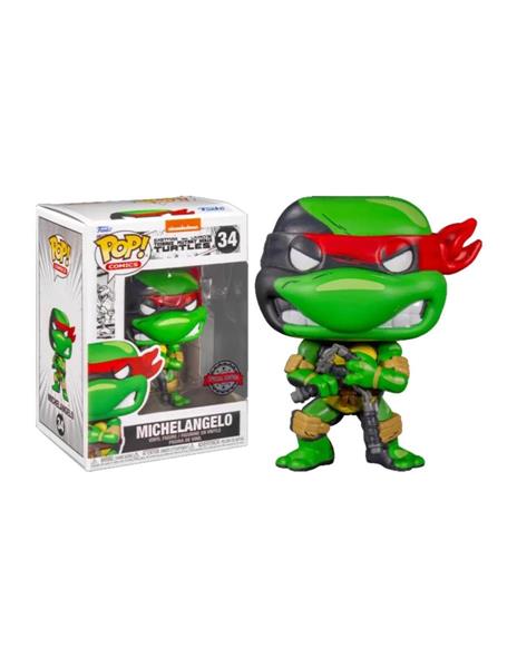FUNKO POP COMICS TURTLES MICHELANGELO 34