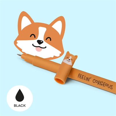 ERASABLE GEL PEN CORGI LEGAMI-