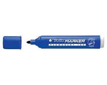 Tratto Marker Blu Punta Tonda