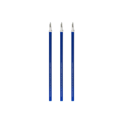 3 Pcs Erasable Pen Refills - Blue