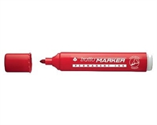 Tratto Marker Rosso Punta Tonda