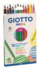 Pastelli Giotto Mega 12Pz