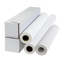 Rotolo Carta Plotter Mm 910X50Mt 90Gr.