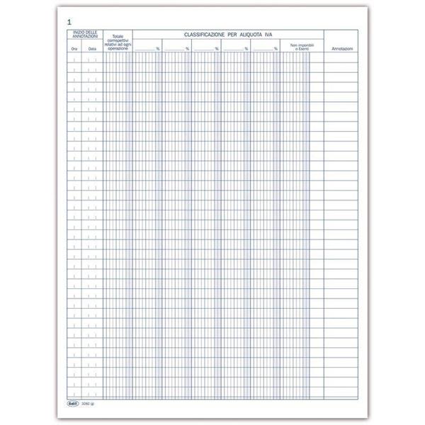 REGISTRO CORRISPETTIVI MANCATO FUNZ. 46 PROSP. 310X245