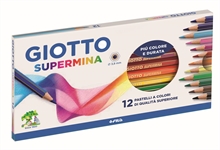 Pastelli Giotto Supermina 12Pz