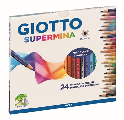 Pastelli Giotto Supermina 24Pz