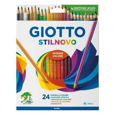 PASTELLI GIOTTO STILNOVO 24PZ