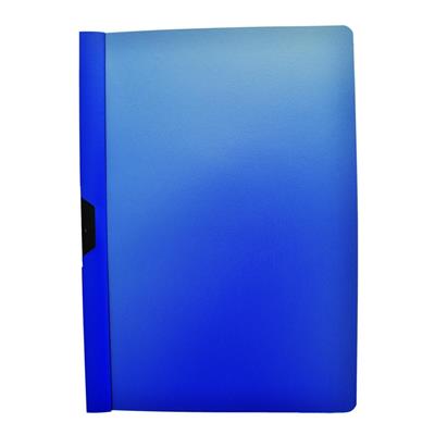CARTELLINA CON CLIP BLU
