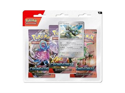 Pokemon -  Blister 3 Bustine + 1 Card Scarlatto e Violetto..