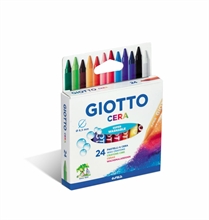 Pastelli A Cera Giotto 24Pz