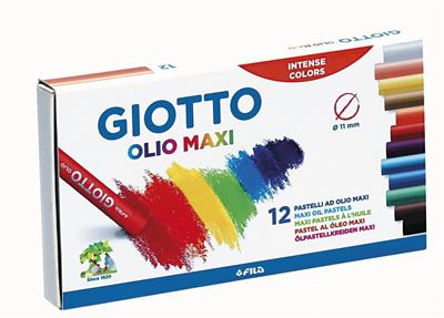 PASTELLI A OLIO GIOTTO 12PZ