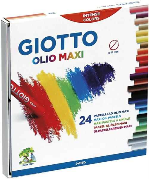 Pastelli A Olio Giotto 24Pz