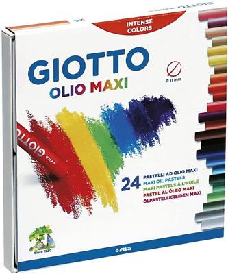 Pastelli A Olio Giotto 24Pz